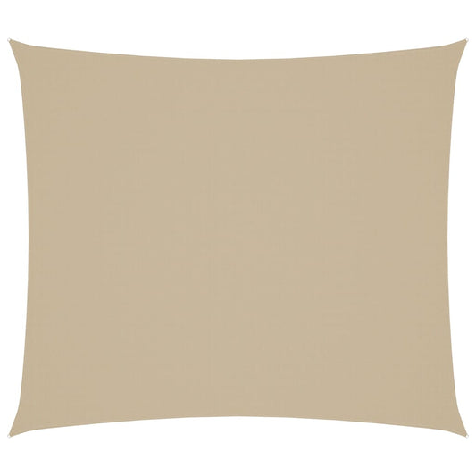 vidaXL Sunshade Sail Oxford Fabric Rectangular 2x2.5 m Beige
