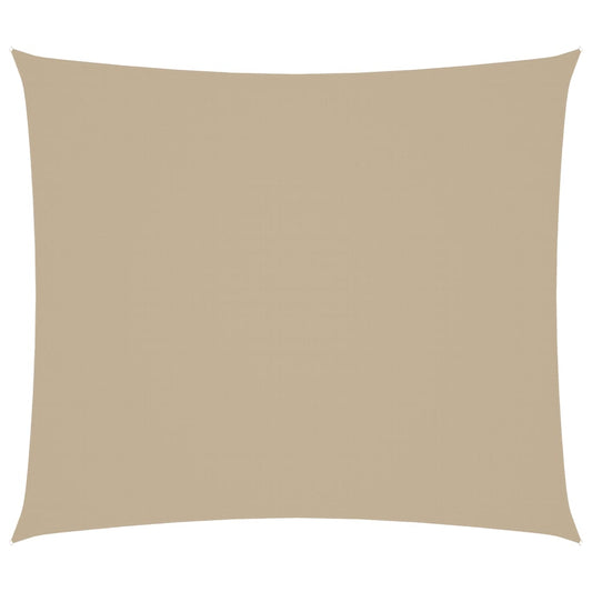 vidaXL Sunshade Sail Oxford Fabric Rectangular 2.5x3 m Beige