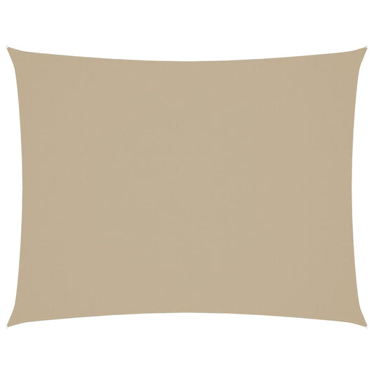 vidaXL Sunshade Sail Oxford Fabric Rectangular 3x6 m Beige