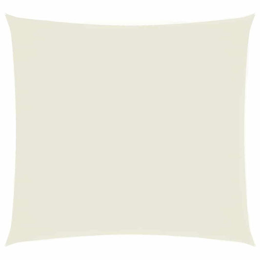 vidaXL Sunshade Sail Oxford Fabric Square 3x3 m Cream