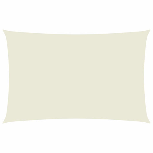 vidaXL Sunshade Sail Oxford Fabric Rectangular 2x5 m Cream