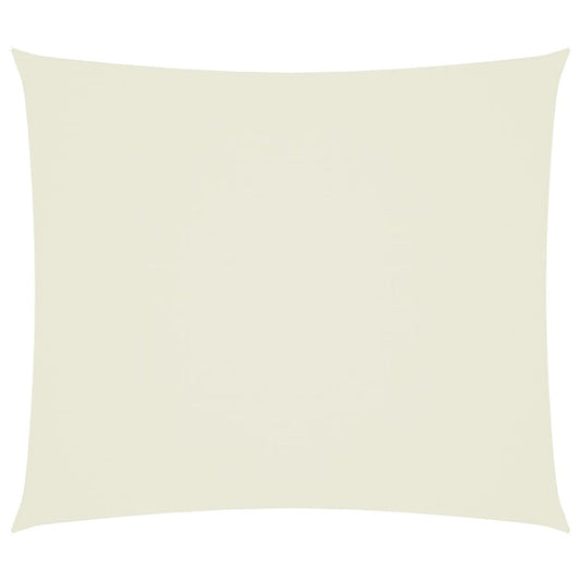 vidaXL Sunshade Sail Oxford Fabric Rectangular 2.5x3 m Cream
