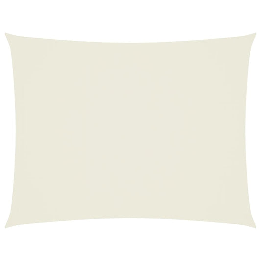 vidaXL Sunshade Sail Oxford Fabric Rectangular 3x4.5 m Cream