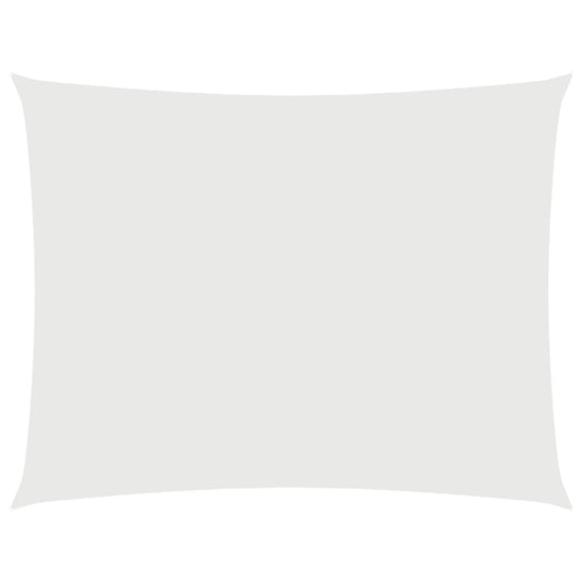 vidaXL Sunshade Sail Oxford Fabric Rectangular 2x3 m White