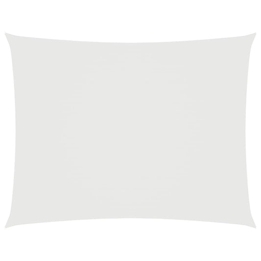vidaXL Sunshade Sail Oxford Fabric Rectangular 2.5x3.5 m White