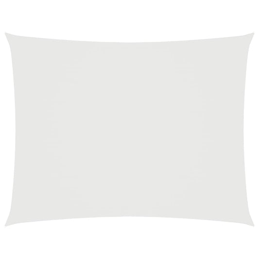 vidaXL Sunshade Sail Oxford Fabric Rectangular 3x5 m White