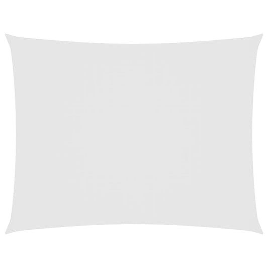vidaXL Sunshade Sail Oxford Fabric Rectangular 5x6 m White