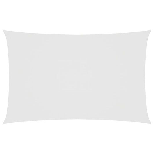 vidaXL Sunshade Sail Oxford Fabric Rectangular 5x8 m White