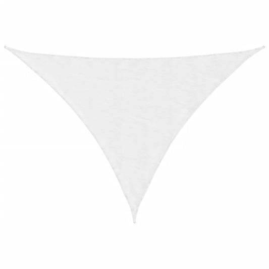vidaXL Sunshade Sail Oxford Fabric Triangular 3x4x5 m White
