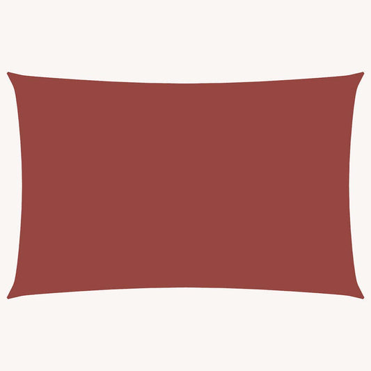 vidaXL Sunshade Sail Oxford Fabric Rectangular 5x8 m Terracotta