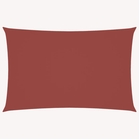 vidaXL Sunshade Sail Oxford Fabric Rectangular 6x8 m Terracotta