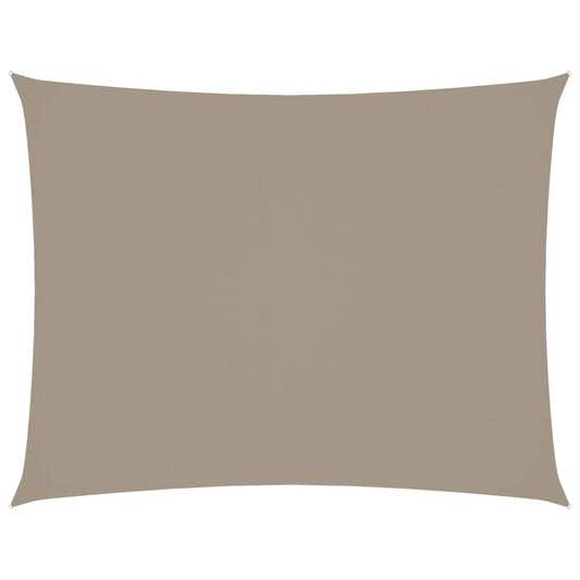 vidaXL Sunshade Sail Oxford Fabric Rectangular 2.5x4 m Taupe