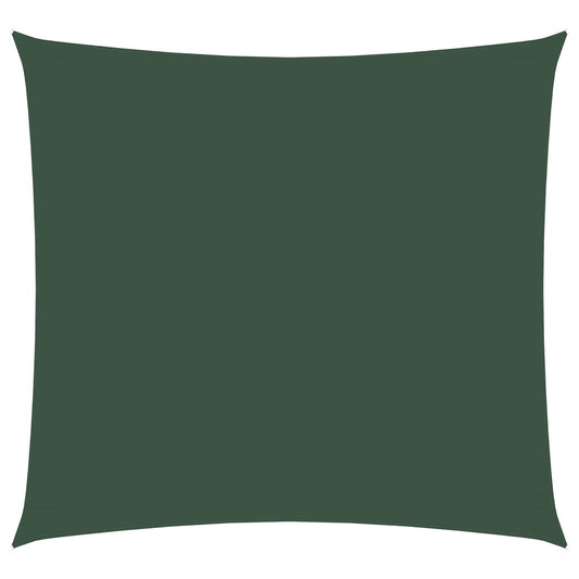 vidaXL Sunshade Sail Oxford Fabric Square 4.5x4.5 m Dark Green