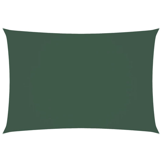 vidaXL Sunshade Sail Oxford Fabric Rectangular 2.5x4.5 m Dark Green