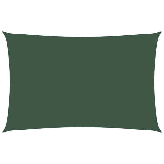 vidaXL Sunshade Sail Oxford Fabric Rectangular 2.5x5 m Dark Green