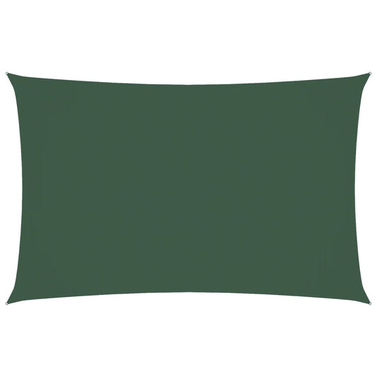 vidaXL Sunshade Sail Oxford Fabric Rectangular 4x7 m Dark Green