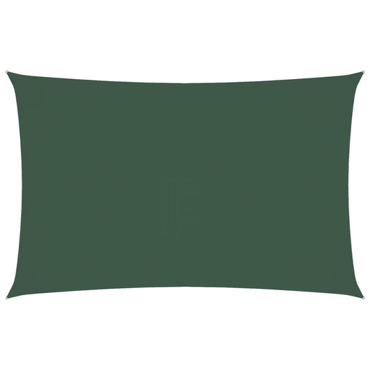 vidaXL Sunshade Sail Oxford Fabric Rectangular 5x8 m Dark Green
