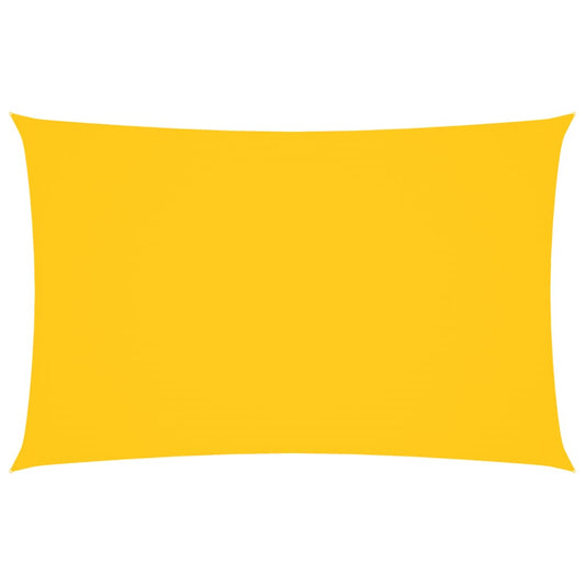 vidaXL Sunshade Sail Oxford Fabric Rectangular 2x4.5 m Yellow