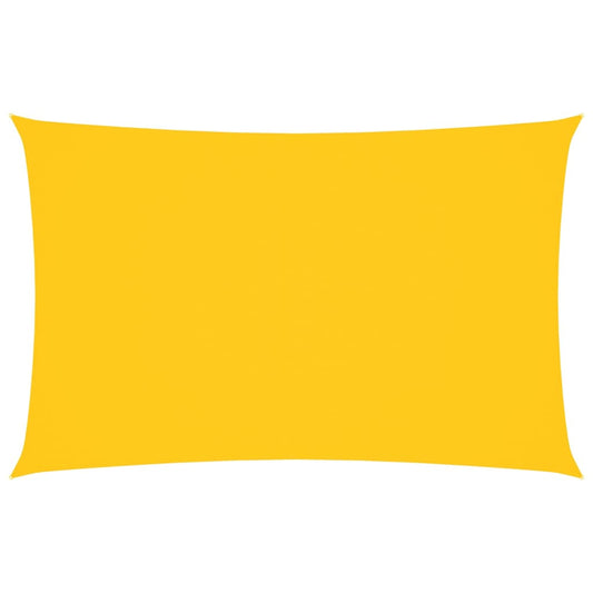 vidaXL Sunshade Sail Oxford Fabric Rectangular 2x5 m Yellow