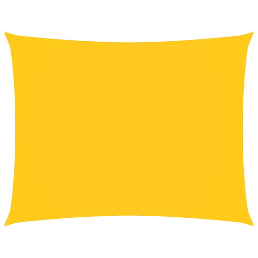 vidaXL Sunshade Sail Oxford Fabric Rectangular 2.5x3.5 m Yellow