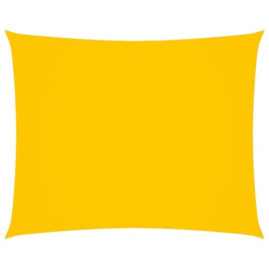 vidaXL Sunshade Sail Oxford Fabric Rectangular 2.5x4.5 m Yellow