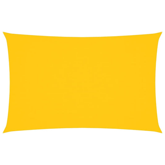 vidaXL Sunshade Sail Oxford Fabric Rectangular 2.5x5 m Yellow