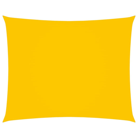 vidaXL Sunshade Sail Oxford Fabric Rectangular 3x4 m Yellow