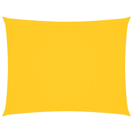 vidaXL Sunshade Sail Oxford Fabric Rectangular 3x4.5 m Yellow