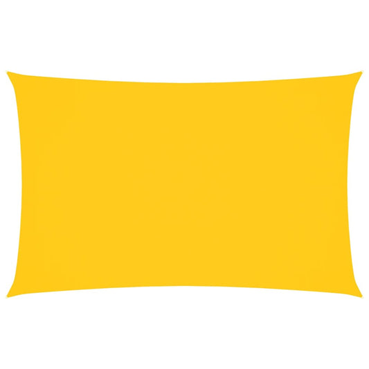 vidaXL Sunshade Sail Oxford Fabric Rectangular 4x7 m Yellow