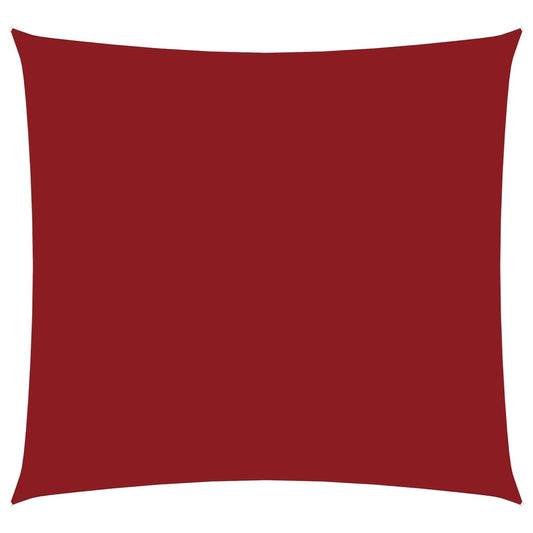 vidaXL Sunshade Sail Oxford Fabric Square 4.5x4.5 m Red