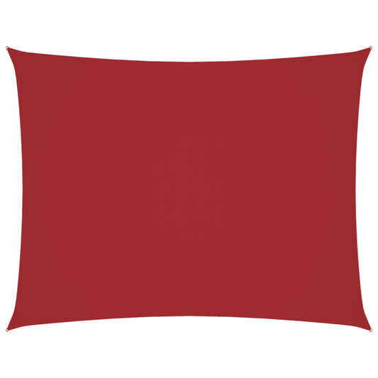 vidaXL Sunshade Sail Oxford Fabric Rectangular 2.5x4 m Red