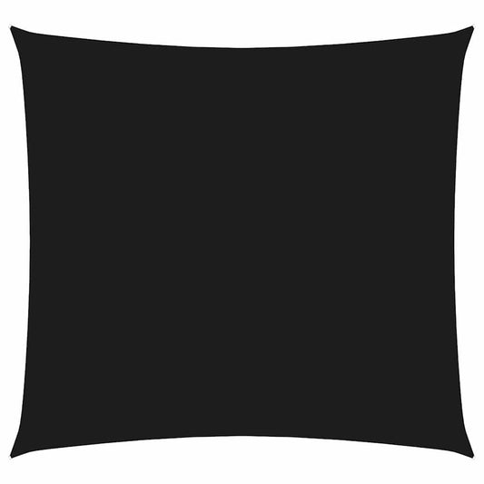 135742 vidaXL Sunshade Sail Oxford Fabric Square 3x3 m Black