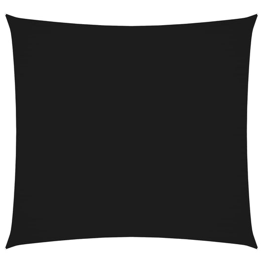 vidaXL Sunshade Sail Oxford Fabric Square 3.6x3.6 m Black
