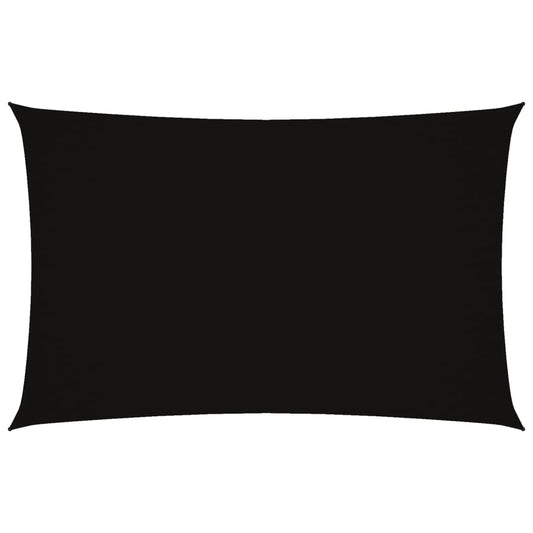 vidaXL Sunshade Sail Oxford Fabric Rectangular 2x4.5 m Black