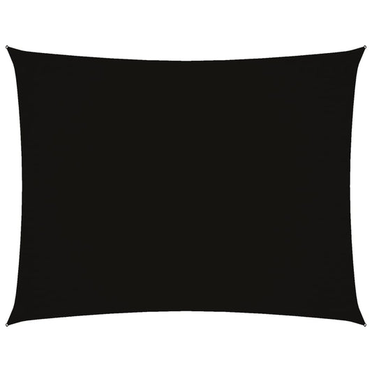 vidaXL Sunshade Sail Oxford Fabric Rectangular 2.5x4 m Black