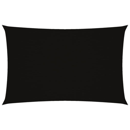 vidaXL Sunshade Sail Oxford Fabric Rectangular 4x7 m Black