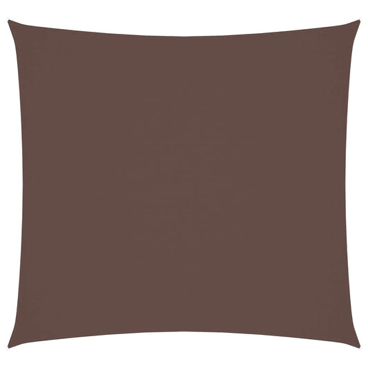 vidaXL Sunshade Sail Oxford Fabric Square 2x2 m Brown