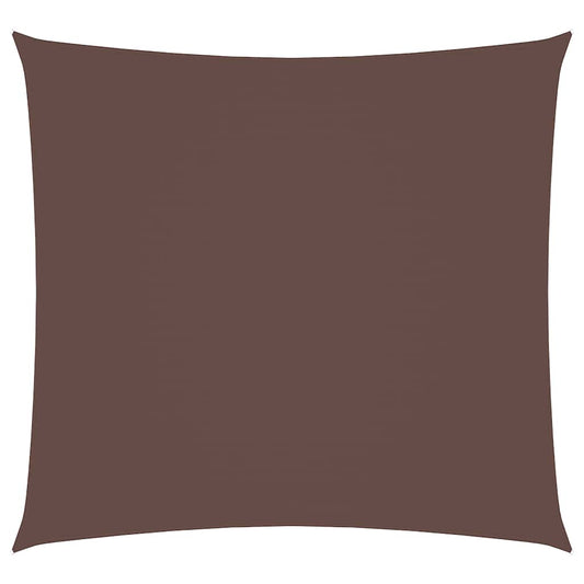 135795 vidaXL Sunshade Sail Oxford Fabric Square 2x2 m Brown
