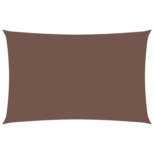 vidaXL Sunshade Sail Oxford Fabric Rectangular 2x4.5 m Brown