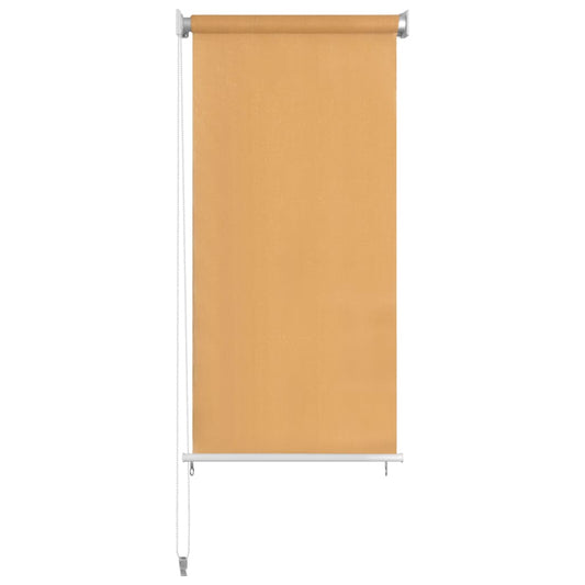 vidaXL Outdoor Roller Blind 65(W)x230(H) cm Beige