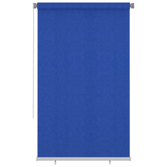 vidaXL Outdoor Roller Blind 145(W)x230(H) cm Blue HDPE