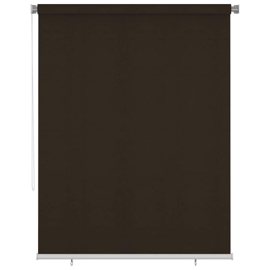 vidaXL Outdoor Roller Blind 185(W)x230(H) cm Brown