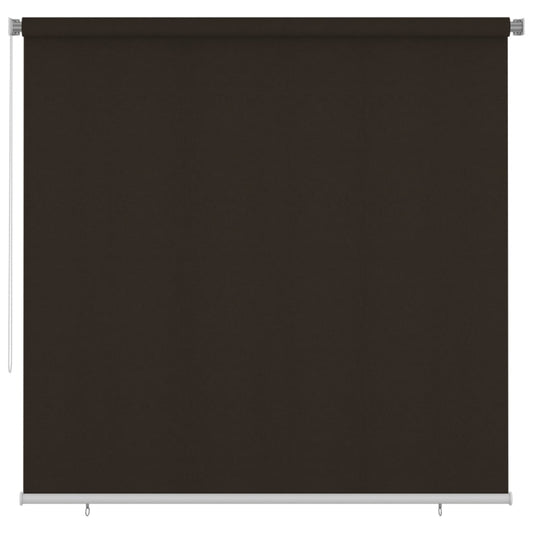 vidaXL Outdoor Roller Blind 245(W)x230(H) cm Brown
