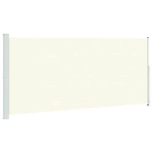 vidaXL Patio Retractable Side Awning 220x514 cm Cream