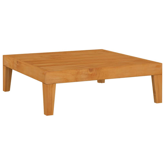 vidaXL Garden Table | Natural Wood | Solid Acacia Wood | Medium | Modular