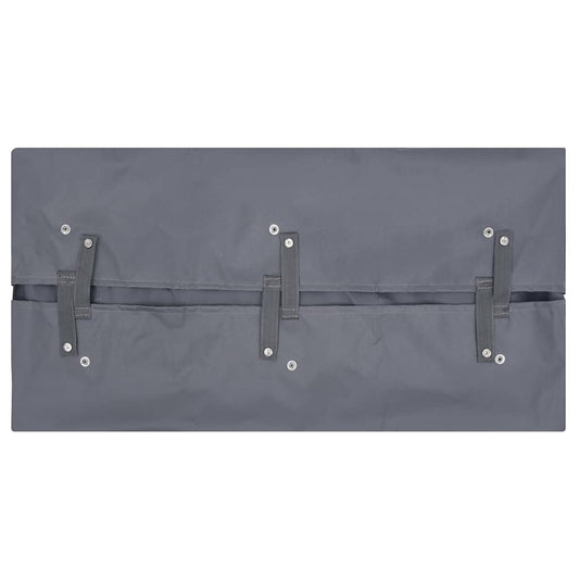 vidaXL Garden Cart Liner Dark Grey 81x41x40 cm Fabric