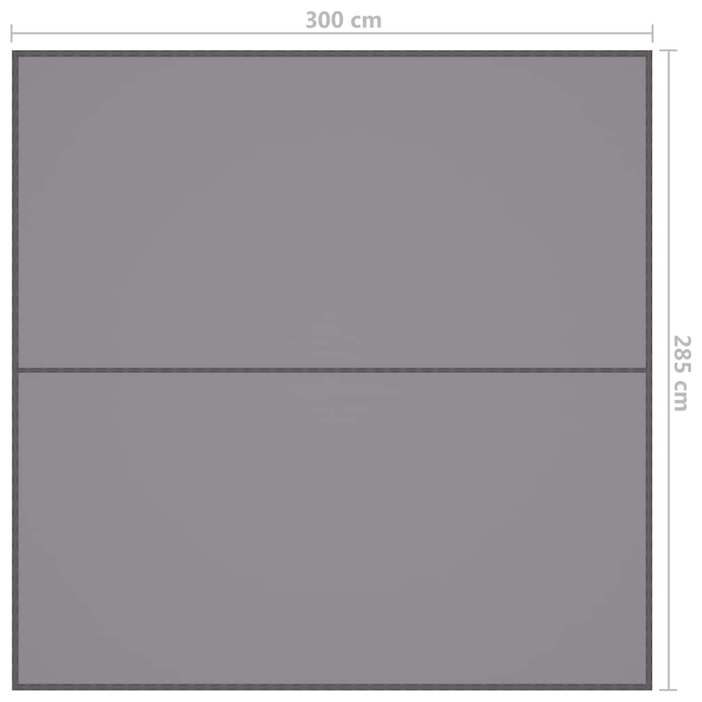 vidaXL Outdoor Tarp 3x2,85 m Grey
