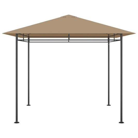 vidaXL Gazebo 3x3x2,7 m Taupe 180 g/m²