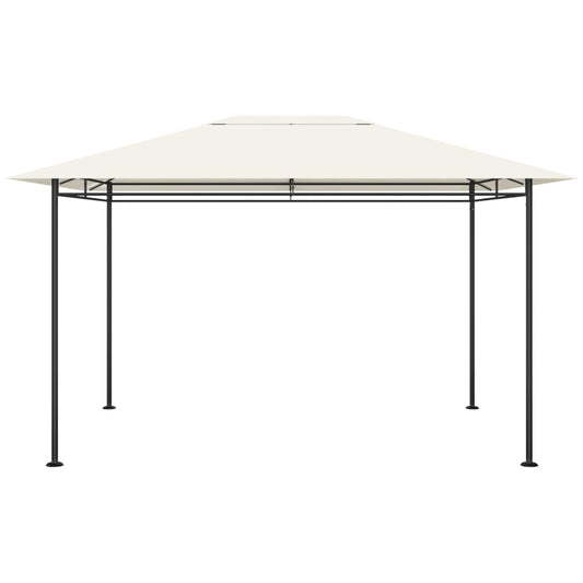 vidaXL Gazebo 384x281x270 cm Cream 180 g/m²