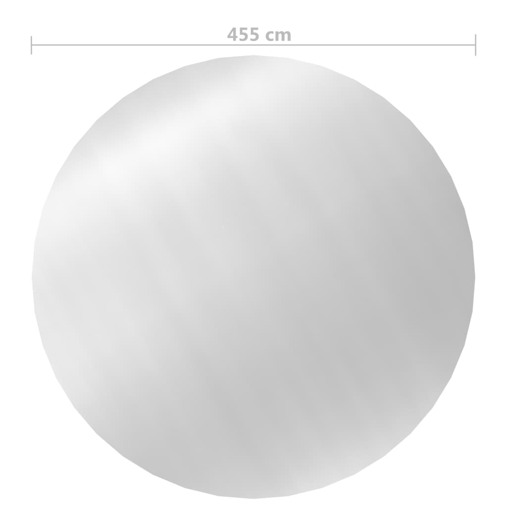 vidaXL Pool Cover | Silver | Polyethylene | Large | Pool Cover | Circular